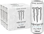 Monster Ultra Zero Sugar 9 x 500ml, for £10.48 (One-Time Purchase)