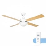 Universal Blue Siroco Ventilador de Techo con Luz y Mando 60W por 39.99€