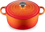 Le Creuset Signature braad-/stoofpan 24 cm oranje-rood voor €170 bij Amazon
