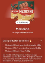 €2 cashback op Mexicano Classic/mini’s oven&airfryer via Tikkie en Jumbo