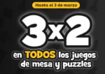 3x2 en todos los juegos de mesa y puzzles en ToysRus