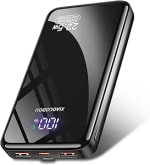 Power Bank 20000mAh, PD3.0 QC4.0 22.5W Fast Charging PD20W USB C Portable Charger and