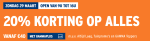 20% korting op alles bij de Gamma in Belgie