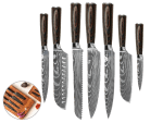 Shinrai Damascus Print messenset (7-delig) voor €69,95 bij iBOOD