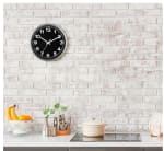 Plumeet Reloj Pared 40,6cm Marco Aluminio por 16,16€
