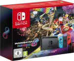 Nintendo Switch - Mario Kart 8 Deluxe bundel (Blauw/Rood) voor €219,99 bij Bol