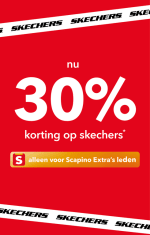 30% korting op Skechers bij Scapino voor Scapino Extra's leden