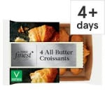 Tesco Finest Croissants and Pain au Chocolat 4 Pack Clubcard Deal