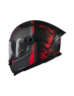 Casco Mt Braker Sv Charm B5 Gris Rojo Mate por 59,99€ en Fàbregues Motorsports