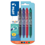 4 Stylos roller FriXion Ball Clicker encre assortie effaçable pour 8,59€