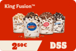 King Fusion por 2,50€ en Burger King