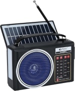 Lychee radio AM/FM/SW con Bluetooth y panel solar por 17,99€ en Amazon