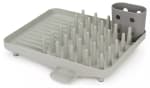 Joseph Joseph Duo Compact Dish Drying Rack – Grey, 2-Year Guarantee, Free Click & Col