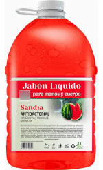 Jabón Líquido para Manos y Cuerpo 5L por $133 en Mercado Libre