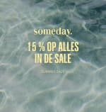 15% extra korting op sale tot 50% bij besteding vanaf €50 bij Someday.