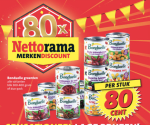 Alle Bonduelle groenten voor €0,80 bij de Nettorama