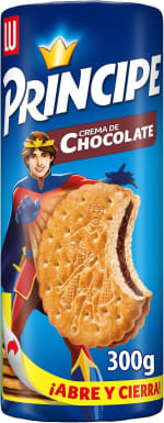 Príncipe Original, Galletas Sándwich Rellenas de Crema de Chocolate, 300g por 1.46€
