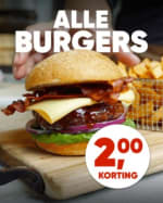 €2 korting op alle burgers bij Kwalitaria