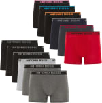ANTONIO ROSSI (12-Pack) heren hipsters voor €7,26 bij Amazon