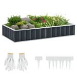 Outsunny Carré Potager de Jardin 174 x 90 x 30 cm à 31,90€ chez Aosom