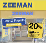 Koopavond Zeeman: 20% korting op ALLES