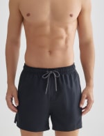 Bañador bermuda liso de hombre - Easy Wear - Negro por 9.99€