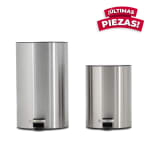 Basureros de Acero Inoxidable Red Top 5 L y 12 L por $49 en Office Depot