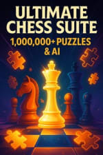 Ultimate Chess Suite : 1M Puzzles & AI voor windows gratis