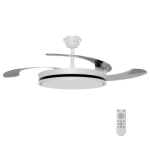 AirBliss Ventilador Techo con Luz LED, Motor DC, Aspas Retráctiles, WiFi por 59,99€
