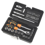 Assortiment de douilles standard Magnusson 1/4" 40 pièces pour 19,99€ chez Screwfix