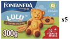 5 Cajas de FONTANEDA LULU Bizcochitos rellenos de chocolate 300 g por 11.6€