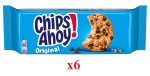 6 x Chips Ahoy Galletas Cookies Originales con Pepitas de Chocolate, 128 g por 8.06€