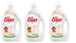 3 x Detergente líquido para bebés con piel sensible LE CHAT 44 Lavados por 5.97€