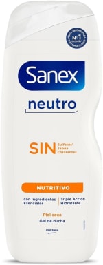 Sanex Zero% gel ducha pieles secas 600ml por 2,53€