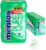 Mentos Gum Pure Fresh Spearmint Suikervrij 6x28 stuks voor €8,49 bij bol