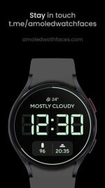Gratis Digital 1 Watch Face bij Google