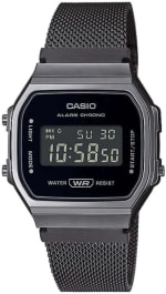 Casio Reloj Cuarzo Unisex 37mm dial Digital Negro A168WEMB-1BEF por 52.45€