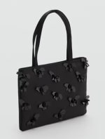 Bolso mano aplique flores por 9.99€