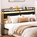Cabecera Cama Matrimonial FURRIFIC con LED por $1,169 | Oferta Amazon