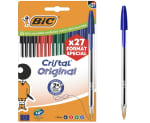 81 Bolígrafos Caja BIC Cristal Original de 27 Unidades por 14,34€
