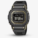 Casio Mens G-Shock Full Metal Origin 5000 Series Black & Gold Digital Solar Bracelet