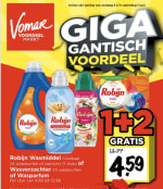 Alle Robijn 1+2 gratis bij Vomar
