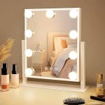 Espejo de Maquillaje con iluminación Hollywood con 9 LED por 26.99€