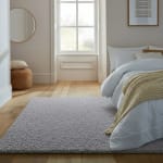 Cloud Claret or Teal Washable Shaggy Rug 80 x 140cm – Free C&C
