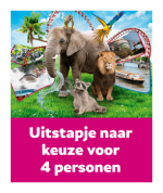 Uitstapje 4 personen via de Vriendenloterij