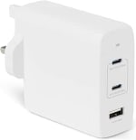 Amazon Basics 120W 3-USB Port GaN Charger - PD 3.1, PPS, SFC3