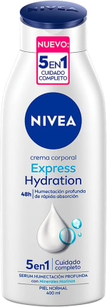 Crema NIVEA Express Hydration 400ml por $60 | Oferta Amazon