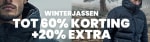 20% extra korting op jassen in de sale tot 60% bij Plutosport