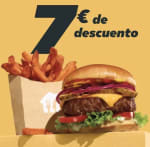 7€ descuento primer pedido superior 20€ en Just Eats