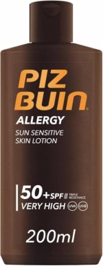 PIZ BUIN Allergy Sun Sensitive Skin Lotion FPS 50 (200 ml) por 5.97€